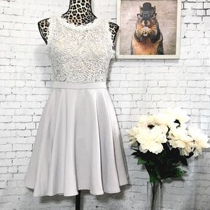 Romeo + Juliet Couture grey dress